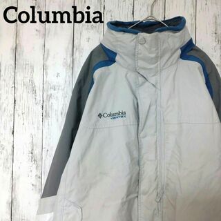 コロンビア(Columbia)の90sコロンビア　ビッグサイズマウンテンパーカー　ワンポイント刺繍ロゴ（907）(ナイロンジャケット)