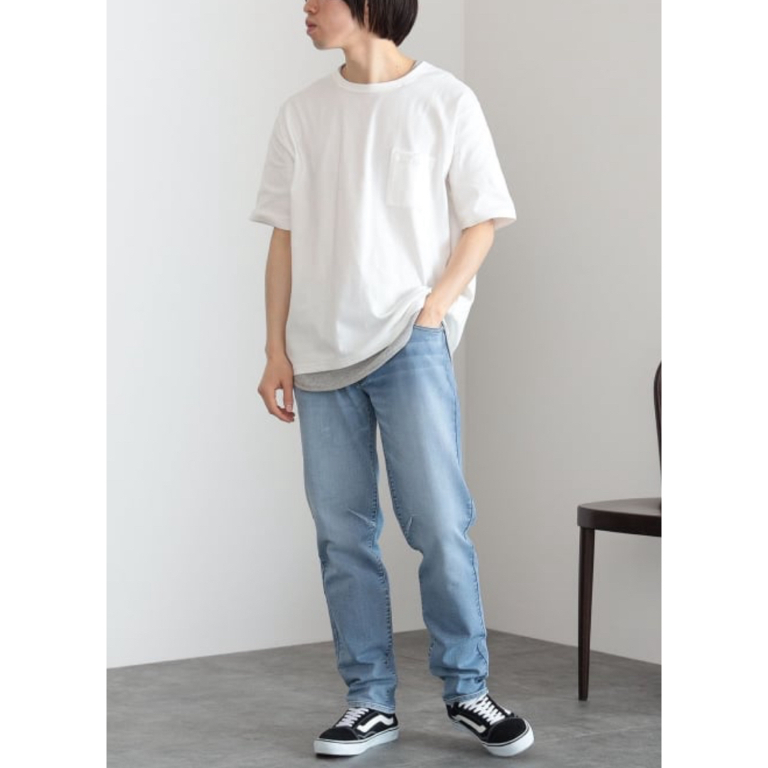 BEAMS(ビームス)のBEAMS HEART フェイクレイヤード Tシャツ　白　新品　M カットソー メンズのトップス(Tシャツ/カットソー(半袖/袖なし))の商品写真