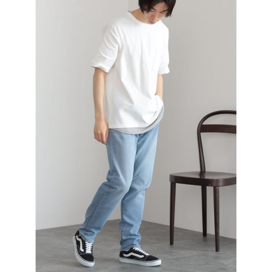 BEAMS(ビームス)のBEAMS HEART フェイクレイヤード Tシャツ　白　新品　M カットソー メンズのトップス(Tシャツ/カットソー(半袖/袖なし))の商品写真