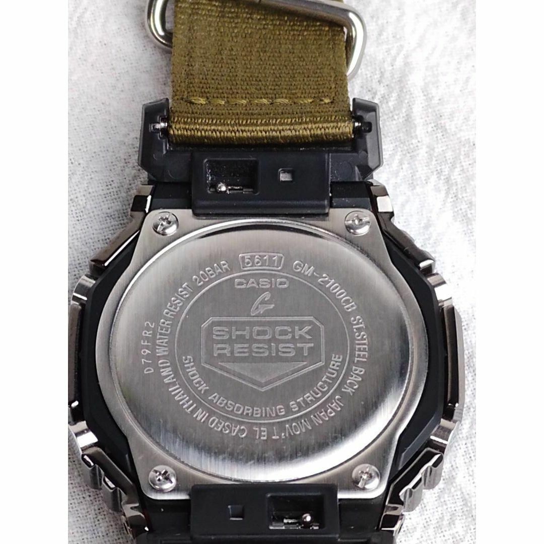 G-SHOCK(ジーショック)の【美品】CASIO Gショック  GM-2100CB-3AJF メンズの時計(腕時計(アナログ))の商品写真