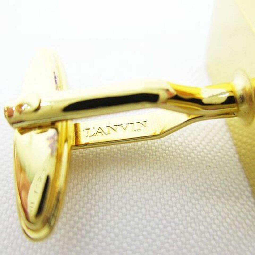 LANVIN(ランバン)のランバン ネクタイピン カフスセット カフリンクス ゴールド系 タイピン アクセ メンズのアクセサリー(その他)の商品写真