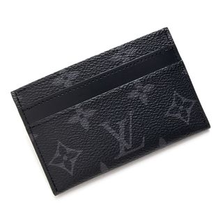 LOUIS VUITTON - ルイ ヴィトン ポルト カルト ダブル カードケース 名刺入れ 定期入れ パスケース モノグラムエクリプス ブラック 黒 M62170 箱付 LOUIS VUITTON（新品・未使用品）