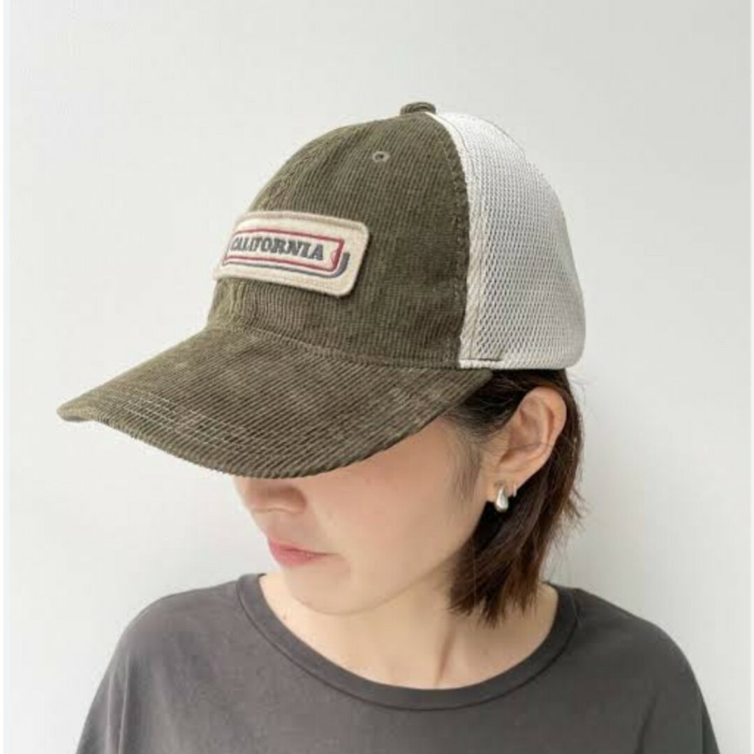 L'Appartement DEUXIEME CLASSE(アパルトモンドゥーズィエムクラス)のSTAMMBAUM/シュタンバウム CORDUROY CAP レディースの帽子(キャップ)の商品写真