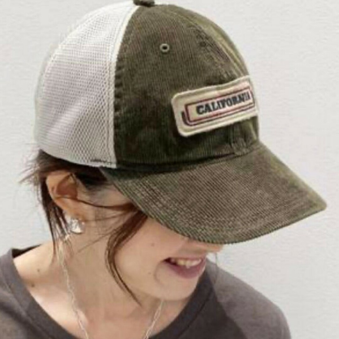 L'Appartement DEUXIEME CLASSE(アパルトモンドゥーズィエムクラス)のSTAMMBAUM/シュタンバウム CORDUROY CAP レディースの帽子(キャップ)の商品写真