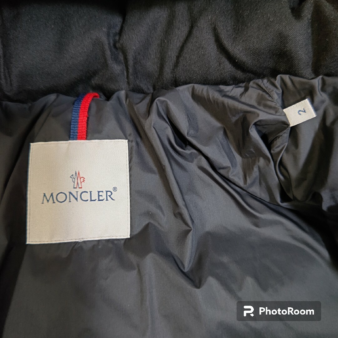 MONCLER(モンクレール)の[超美品]モンクレール モンジュネーブル ブラック T2 MONTGENEVRE メンズのジャケット/アウター(ダウンジャケット)の商品写真