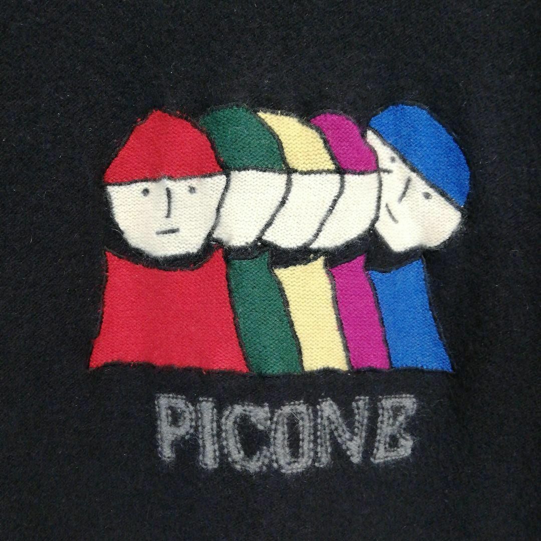 ピッコーネ カシミヤアンゴラ混 セーター ニット ロゴ レディース PICONE レディースのトップス(ニット/セーター)の商品写真