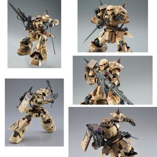 バンダイ(BANDAI)のＨＧ 1/144ガンプラ ククルス・ドアンの島 高機動型ザク 5点セット(模型/プラモデル)