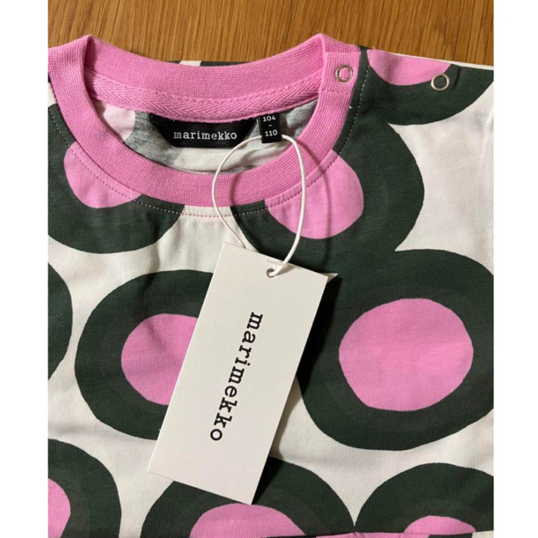 marimekko(マリメッコ)の【marimekko】マリメッコ キッズ ワンピース 104-110cm キッズ/ベビー/マタニティのキッズ服女の子用(90cm~)(ワンピース)の商品写真