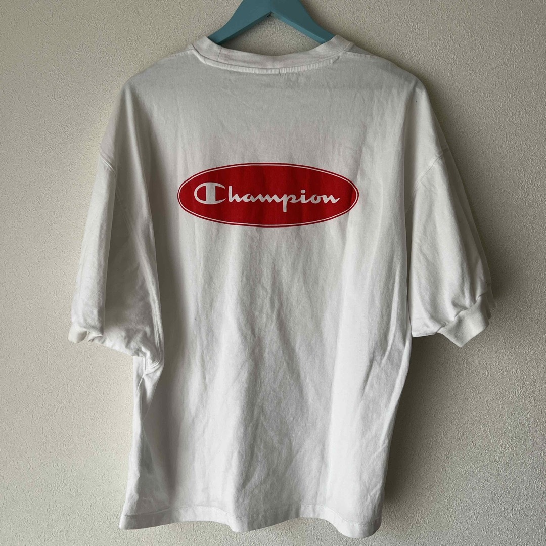 Champion(チャンピオン)の美品Championビック半袖TシャツM レディースのトップス(Tシャツ(半袖/袖なし))の商品写真