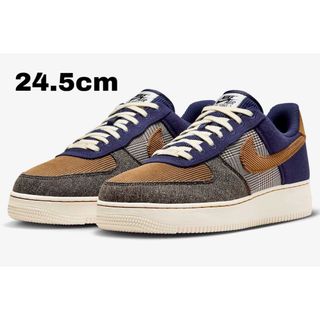 ナイキ(NIKE)のナイキ エアフォース1 ロー '07 PRM ミッドナイトネイビー　24.5cm(スニーカー)