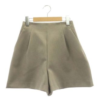 Apuweiser-riche - アプワイザーリッシェ 23AW タックショートパンツ 総裏地 0 グレー