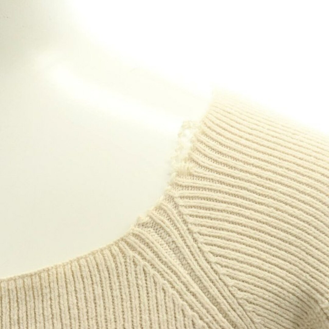 JUSGLITTY(ジャスグリッティー)のジャスグリッティー オフショルニット&チュールプリーツスカートセット ベージュ レディースのトップス(ニット/セーター)の商品写真