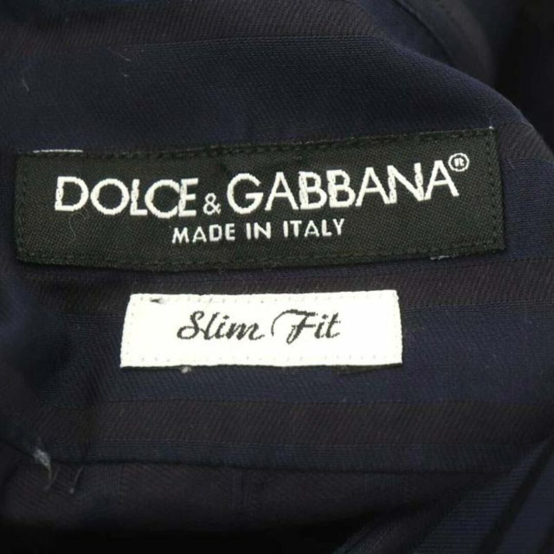 DOLCE&GABBANA(ドルチェアンドガッバーナ)のドルチェ&ガッバーナ ドルガバ ストライプシャツ スリムフィット 長袖 メンズのトップス(シャツ)の商品写真