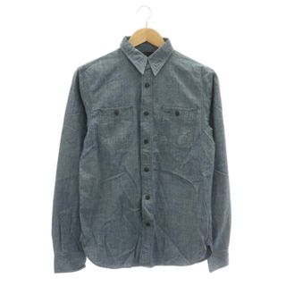 RRL - ダブルアールエル RRL シャンブレーシャツ カジュアルシャツ 長袖 XS 青