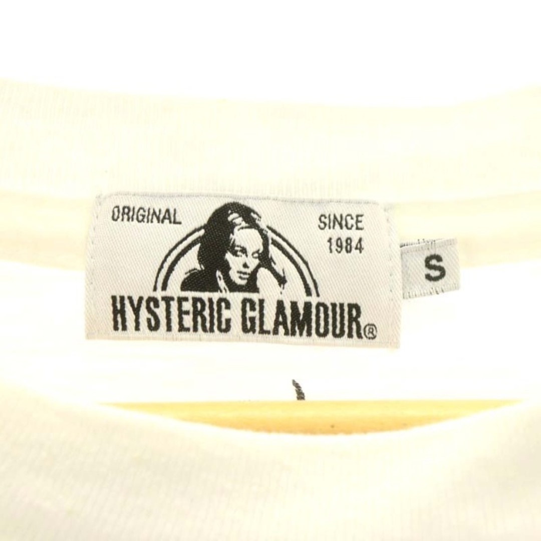 HYSTERIC GLAMOUR(ヒステリックグラマー)のHYSTERIC Tシャツ カットソー 半袖 プリント S 白 マルチカラー メンズのトップス(Tシャツ/カットソー(半袖/袖なし))の商品写真