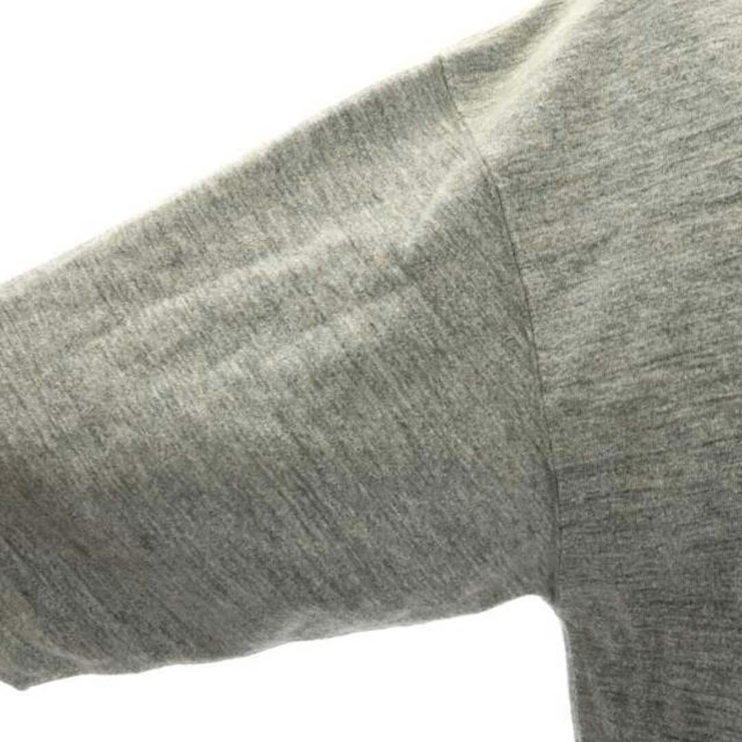 HYKE(ハイク)のハイク HYKE Tシャツ カットソー 半袖 ハイネック 胸ポケット 2 グレー レディースのトップス(Tシャツ(半袖/袖なし))の商品写真
