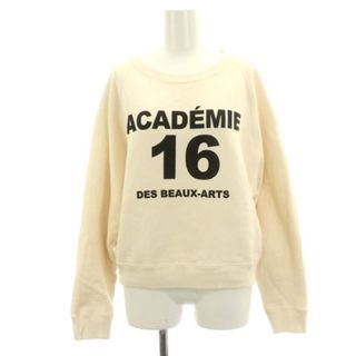 イエナ(IENA)のイエナ 23AW ACADEMIEスウェット トレーナー 長袖 プリント(トレーナー/スウェット)