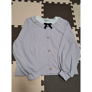 アクシーズファムキッズ(axes femme kids)のアクシーズファム（キッズ）カーデ重ね着風ガーリープルオーバー　150cm,(Tシャツ/カットソー)