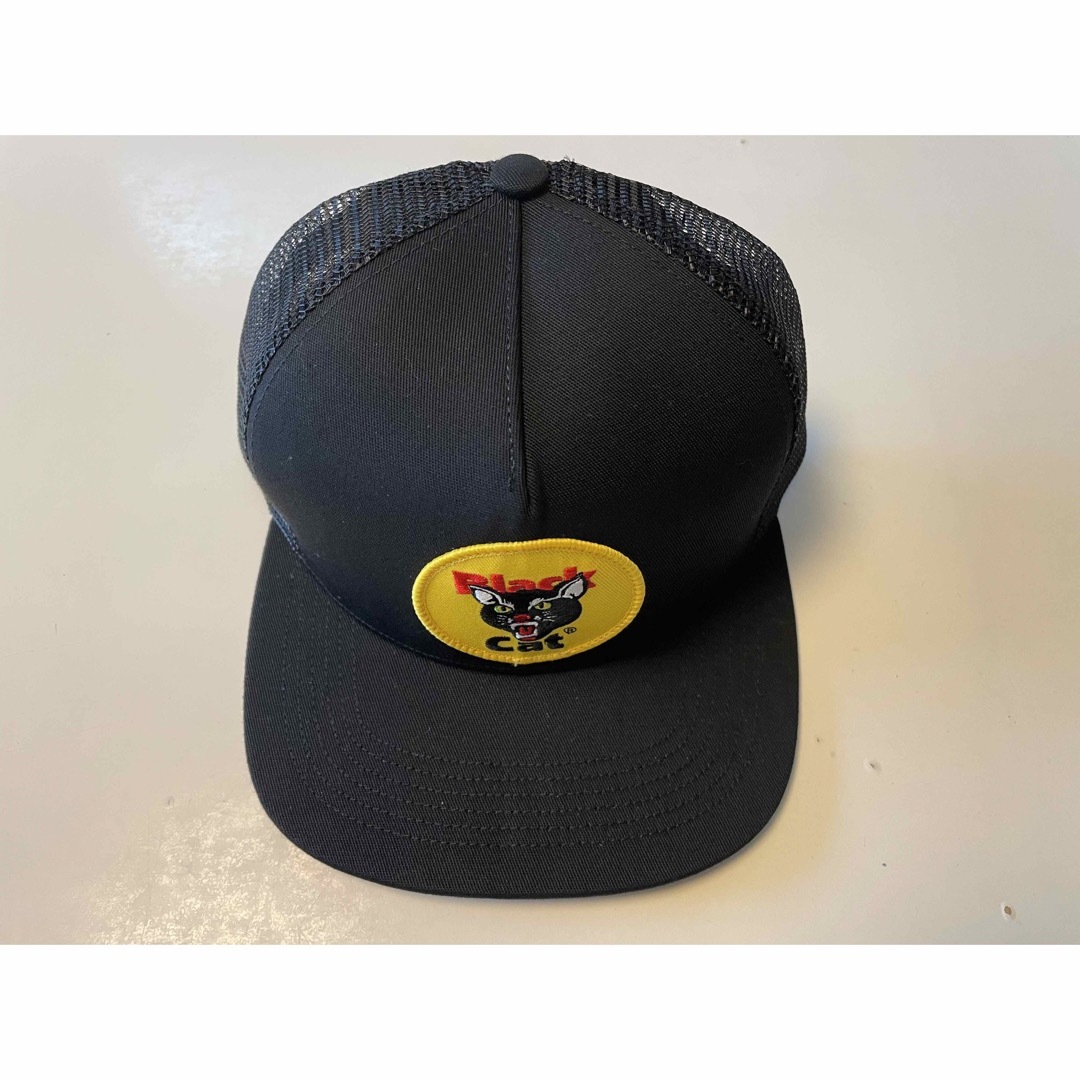 Supreme(シュプリーム)のsupreme Black Cat Mesh Back 5-Panel 黒 メンズの帽子(キャップ)の商品写真