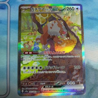 ポケモン(ポケモン)のポケモンカード　ガチグマアカツキex　sar(カード)