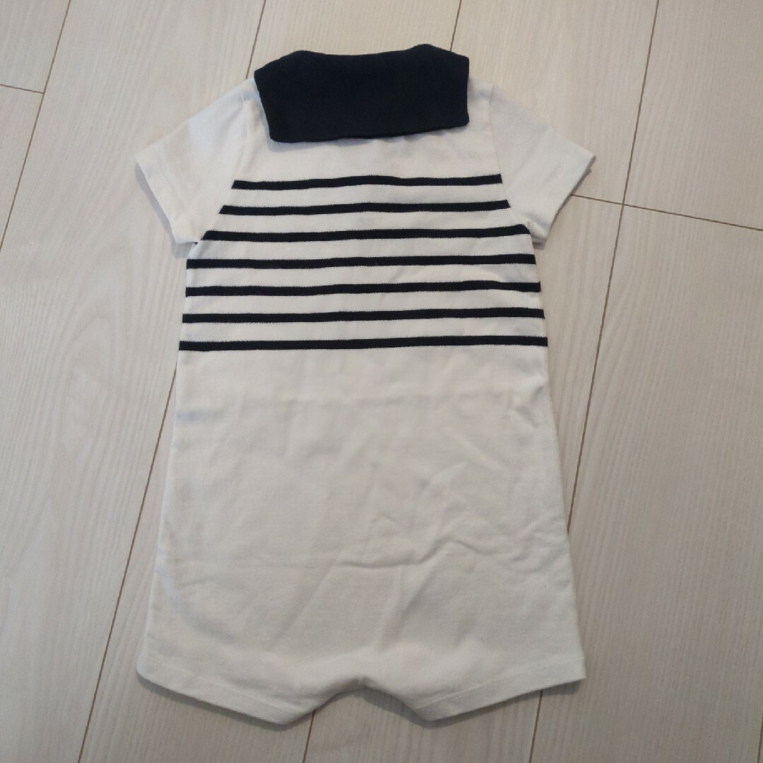 PETIT BATEAU(プチバトー)のプチバトー　ロンパース　18m　81cm キッズ/ベビー/マタニティのベビー服(~85cm)(ロンパース)の商品写真