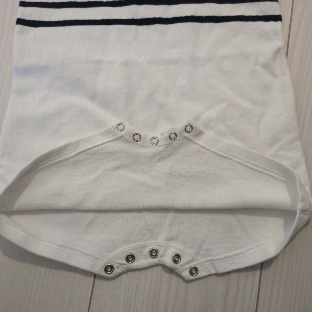 PETIT BATEAU(プチバトー)のプチバトー　ロンパース　18m　81cm キッズ/ベビー/マタニティのベビー服(~85cm)(ロンパース)の商品写真