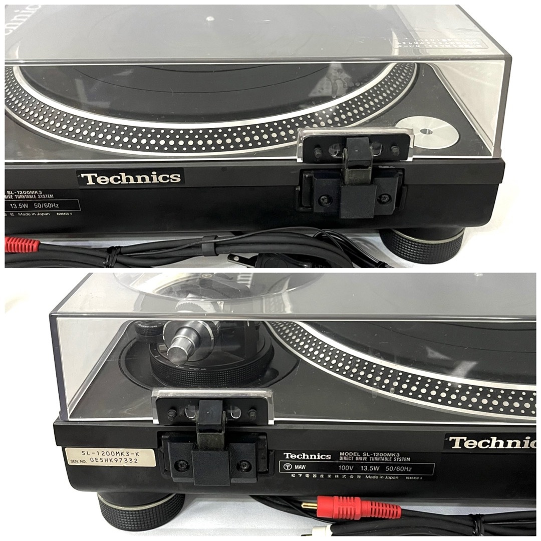 Technics - Technics レコードプレーヤー ターンテーブル SL-1200MK3の Technics - Technics レコードプレーヤー ターンテーブル SL-1200MK3の