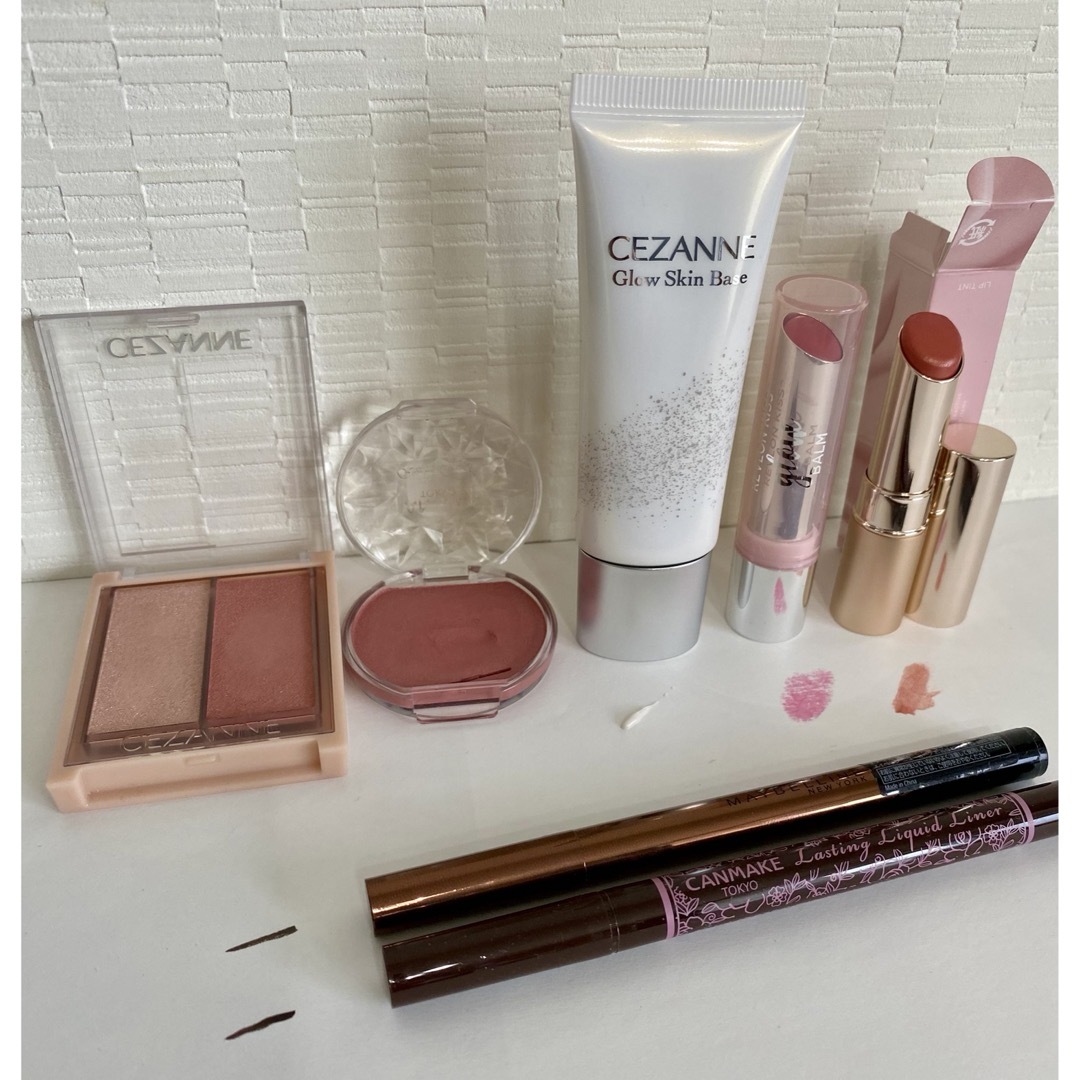 CEZANNE（セザンヌ化粧品）(セザンヌケショウヒン)のプチプラコスメまとめ売り★CEZANNE★レブロン★OPERA コスメ/美容のキット/セット(コフレ/メイクアップセット)の商品写真