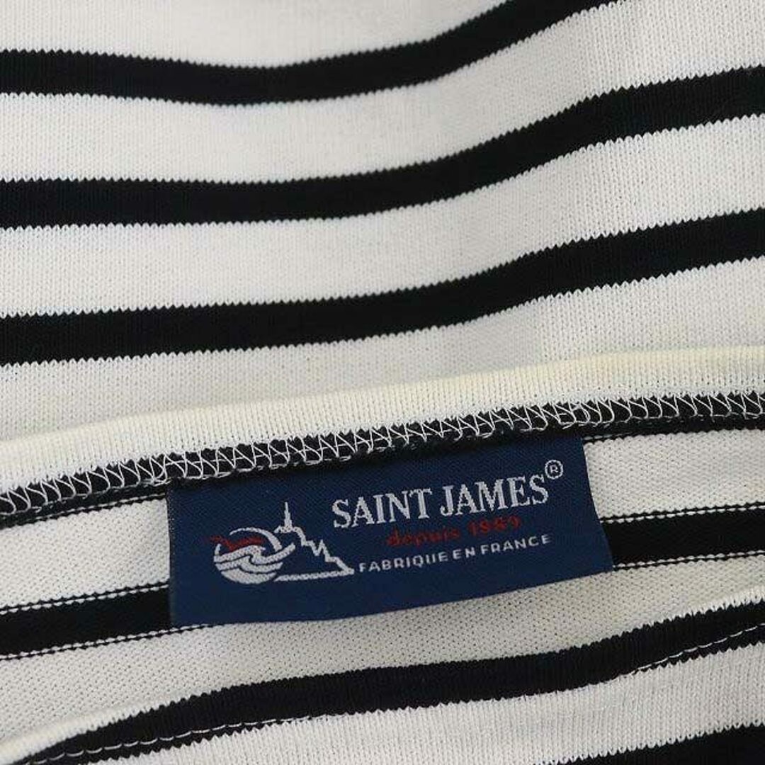 SAINT JAMES(セントジェームス)のセントジェームス バスクシャツ Tシャツ カットソー ボーダー 長袖 XXS レディースのトップス(Tシャツ(長袖/七分))の商品写真