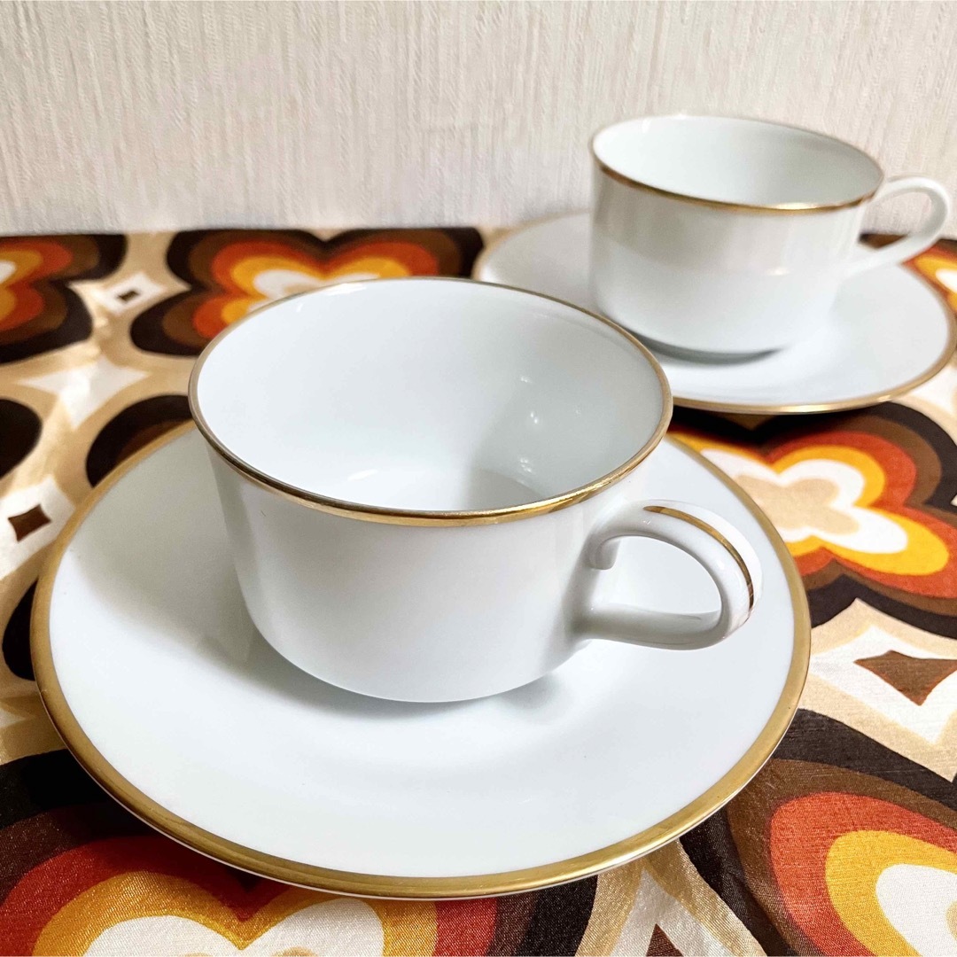 Noritake - ノリタケ ティーカップ&ソーサ セット 2客の通販 by Noritake - ノリタケ ティーカップ&ソーサ セット 2客の通販 by