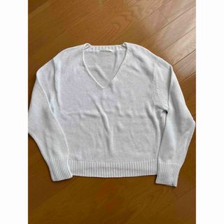 【美品】　MACPHEE コットン94% サマーニット