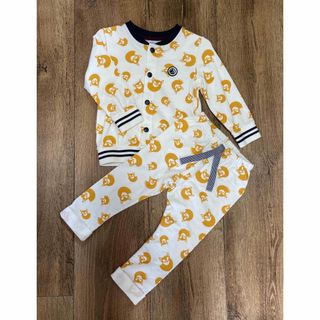 80サイズ　プチバトー　PETIT BATEAU セットアップ　上下セット(シャツ/カットソー)