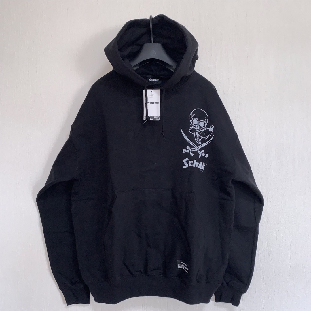 NEIGHBORHOOD(ネイバーフッド)の黒M【NEIGHBORHOOD】NH SWEATPARKA／新品未使用／送料込 メンズのトップス(パーカー)の商品写真