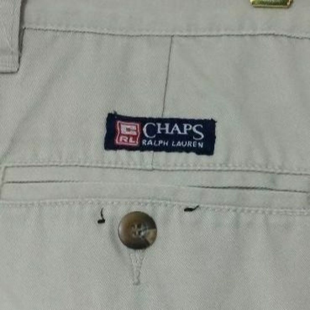 CHAPS(チャップス)のチャップスラルフローレンツータックチノパンベージュW34L32（1053） メンズのパンツ(チノパン)の商品写真