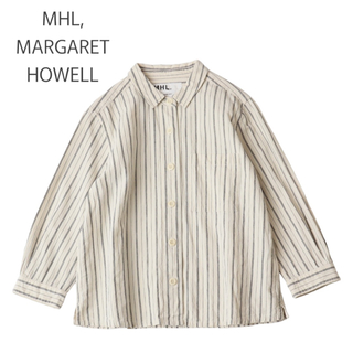 MHL. - MHL, MARGARET HOWELL リネン コットン シャツ