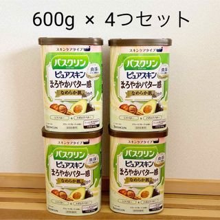 バスクリン(BATHCLIN)の【新品】バスクリン　ピュアスキン　入浴剤 まろやかバター感　なめらか肌　600g(入浴剤/バスソルト)