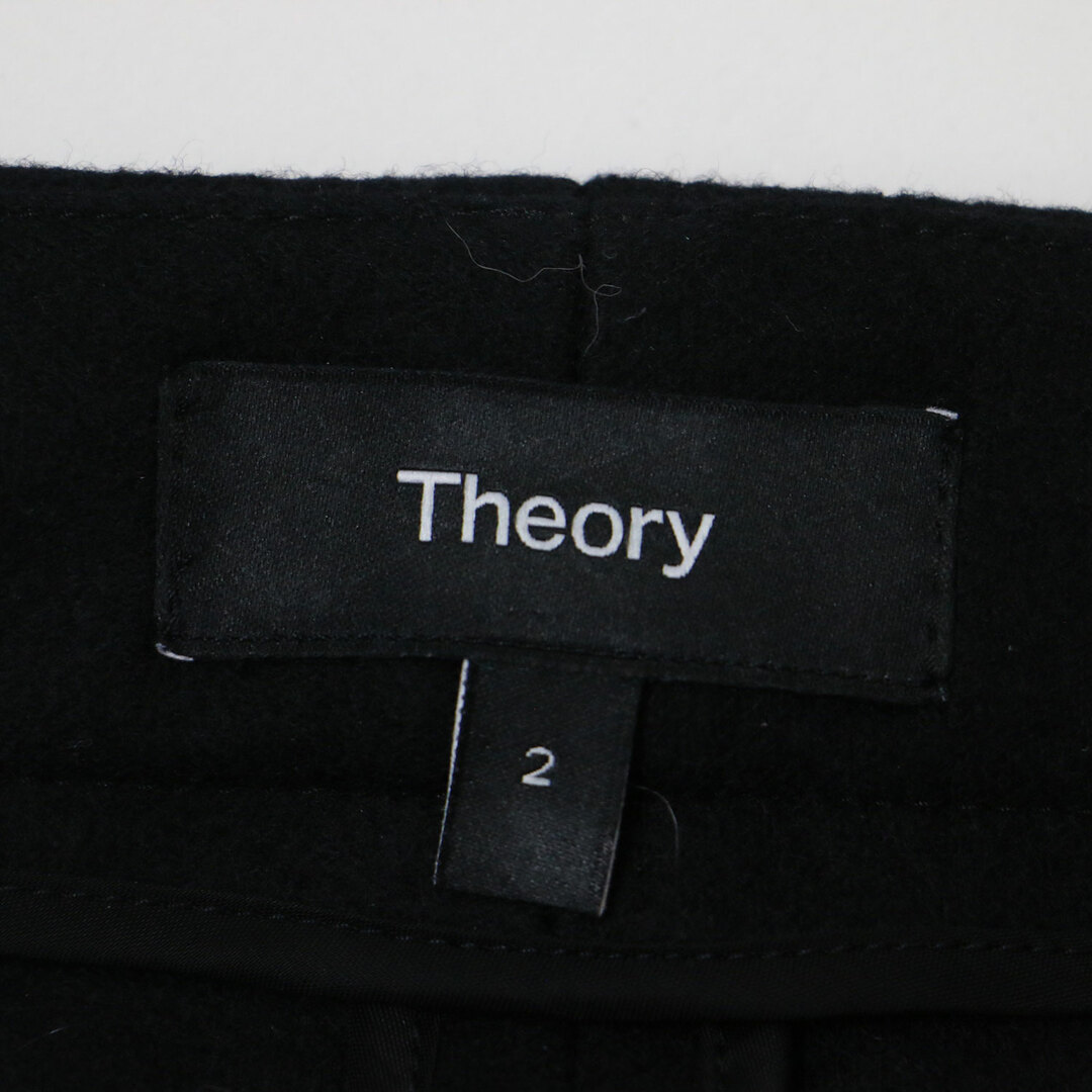 theory(セオリー)の美品 Theory セオリー スカート ロング ウール 23秋冬 ブラック 黒 2(M) Iライン ストレート スリム ストレッチ 秋冬 ボトムス シンプル オフィス カジュアル 大人 きれいめ 上品 【レディース】【中古】 レディースのスカート(ロングスカート)の商品写真