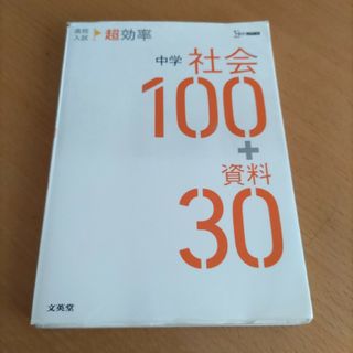 高校入試超効率中学社会１００＋資料３０(語学/参考書)