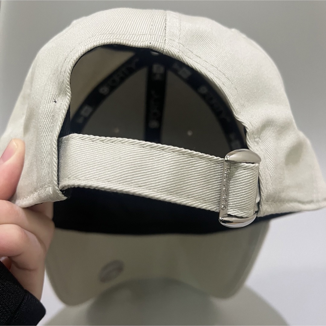 NEW ERA(ニューエラー)のラスト３点　ニューエラ　キャップ　LAドジャース　ベージュ×ストーン 大谷翔平 レディースの帽子(キャップ)の商品写真