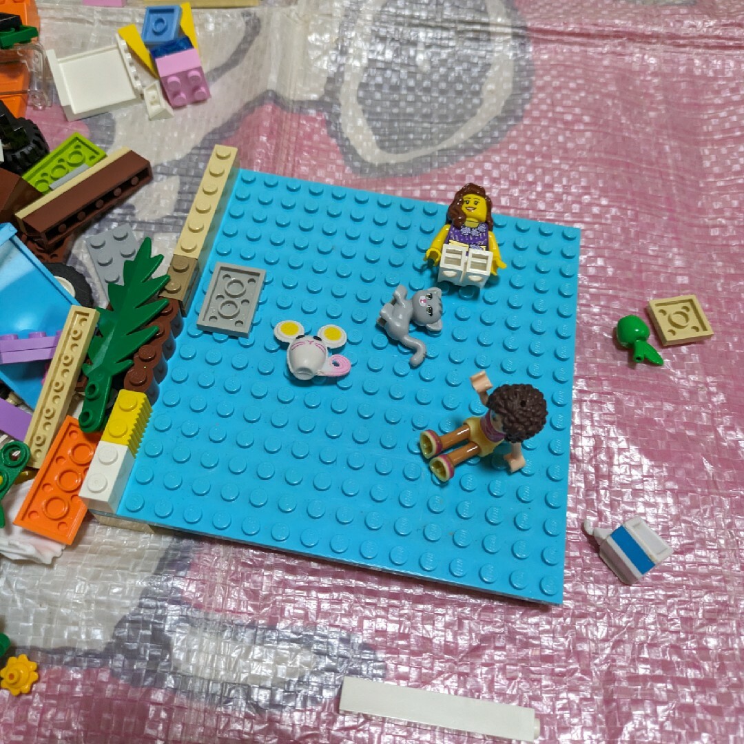 Lego(レゴ)のレゴ　女の子 キッズ/ベビー/マタニティのおもちゃ(積み木/ブロック)の商品写真