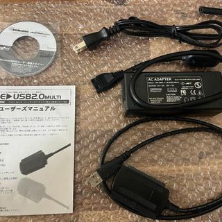 タイムリー GROOVY  IDE-USB2.0変換アダプタ 2.5/3.5/…(PC周辺機器)