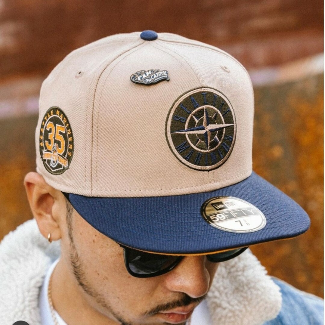 NEW ERA(ニューエラー)のNEW ERA 59FIFTY MLB シアトル マリナーズ　FAM. メンズの帽子(キャップ)の商品写真