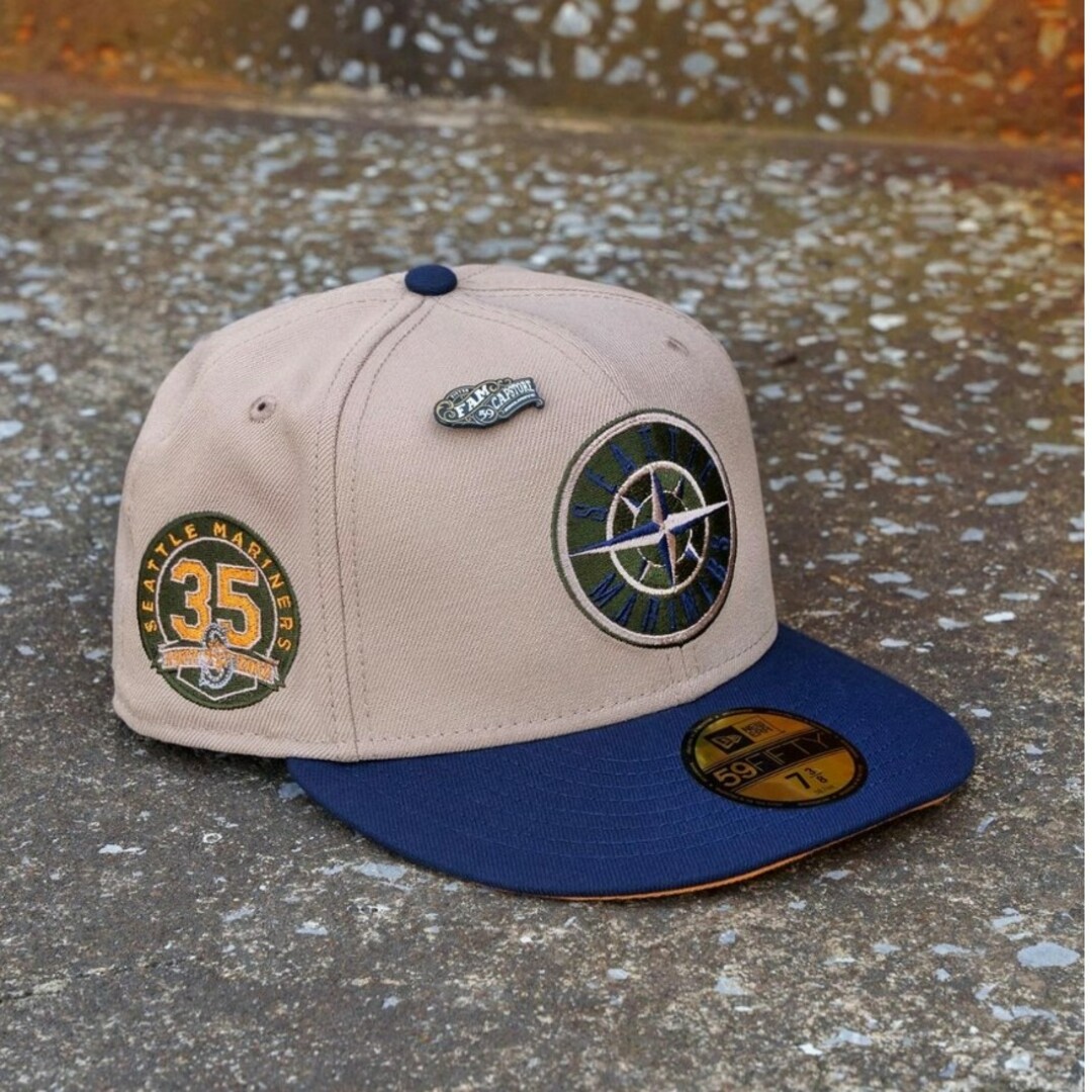 NEW ERA(ニューエラー)のNEW ERA 59FIFTY MLB シアトル マリナーズ　FAM. メンズの帽子(キャップ)の商品写真