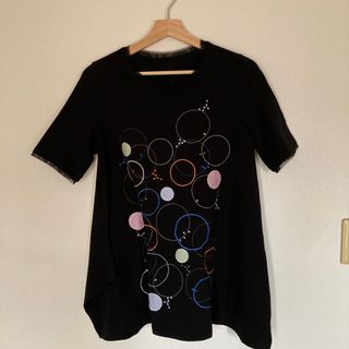 センソユニコ(Sensounico)のSensounico t.b. カットソー　刺繍　サイズ38(カットソー(半袖/袖なし))