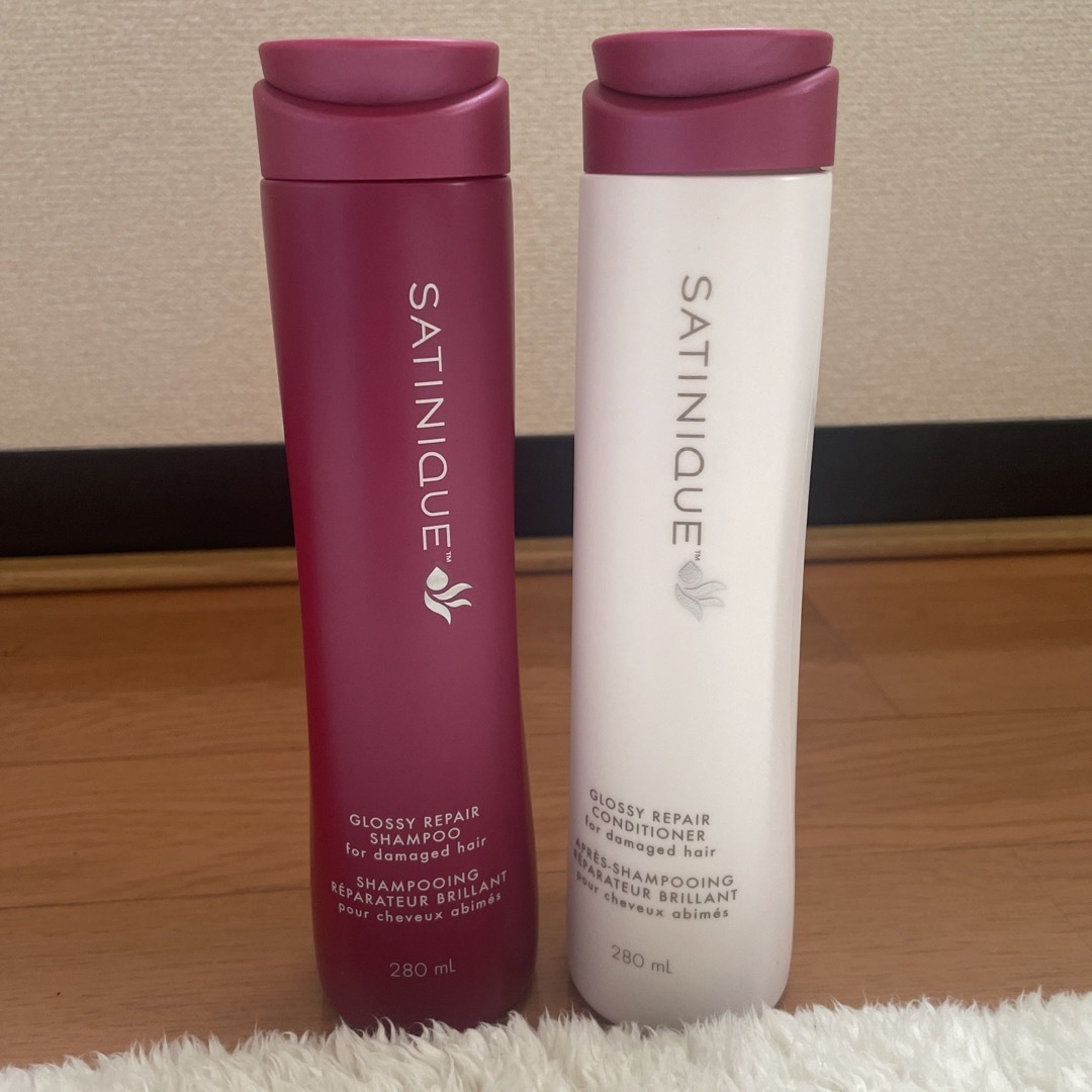 Amway(アムウェイ)のサテニーク　リペアシャンプーandコンディショナー コスメ/美容のヘアケア/スタイリング(シャンプー/コンディショナーセット)の商品写真