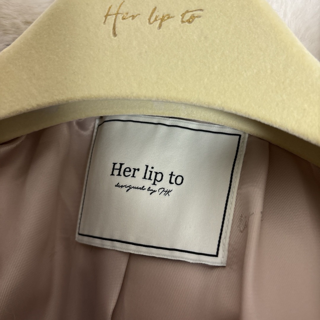 Her lip to(ハーリップトゥ)のherlipto Winter Love Faux Fur Coat  レディースのジャケット/アウター(毛皮/ファーコート)の商品写真