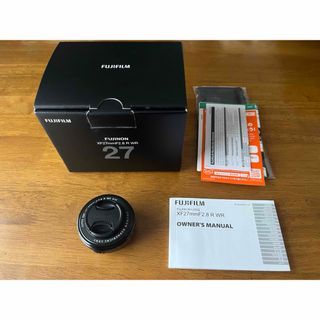 フジフイルム(富士フイルム)の【美品】XF27mmF2.8 R WR FUJIFILM 単焦点レンズ(レンズ(単焦点))