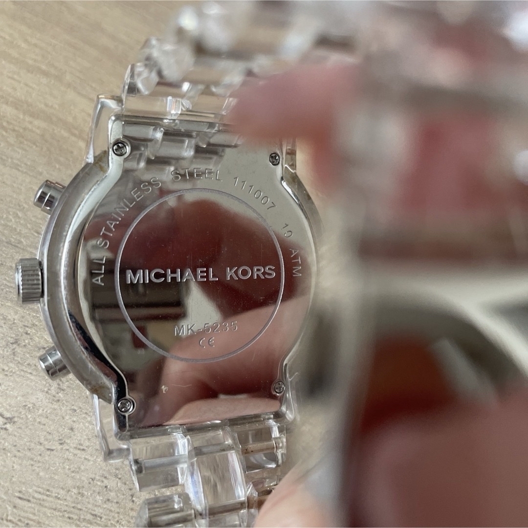Michael Kors - マイケルコース 腕時計 クリアの通販 by michael49's 