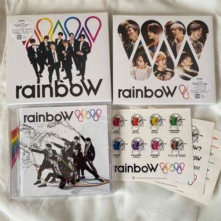 ジャニーズウエスト(ジャニーズWEST)のrainboW 初回A初回B通常盤３形態セットなど　ジャニーズWEST アルバム(ポップス/ロック(邦楽))