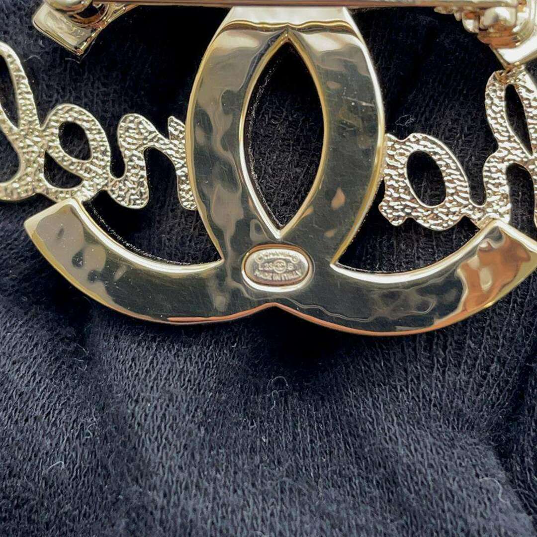 CHANEL(シャネル)のシャネル ブローチ ココマーク ラインストーン パール L 23 B ABB778 CHANEL アクセサリー レディースのアクセサリー(ブローチ/コサージュ)の商品写真